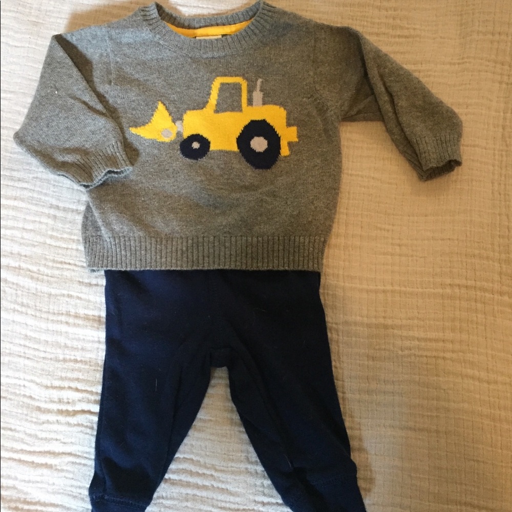 Carter’s newborn baby truck outfit